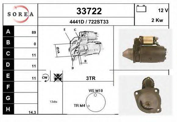 EAI 33722 Стартер