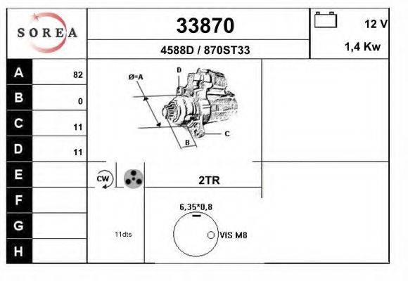 EAI 33870 Стартер