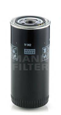 MANN-FILTER W962 Масляний фільтр; Гідрофільтр; автоматична коробка передач; Фільтр, Гідравлічна система приводу робочого обладнання
