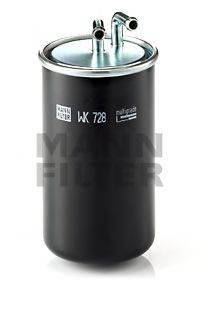 MANN-FILTER WK728 Паливний фільтр