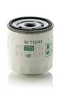MANN-FILTER W71243 Масляний фільтр