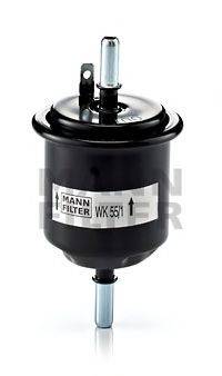 MANN-FILTER WK551 Паливний фільтр
