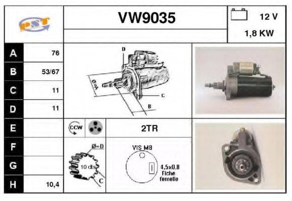 SNRA VW9035