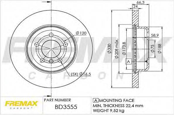 FREMAX BD-3555