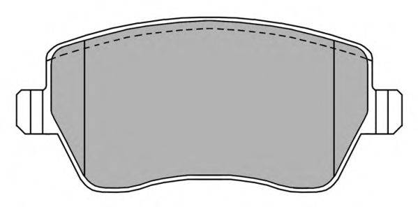 FREMAX 23973 Комплект гальмівних колодок, дискове гальмо