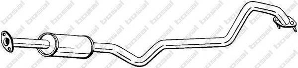 Середній глушник вихлопних газів