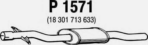 FENNO 1571 Середній глушник вихлопних газів
