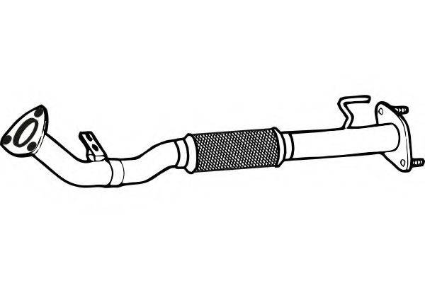 FENNO 2104 Труба вихлопного газу