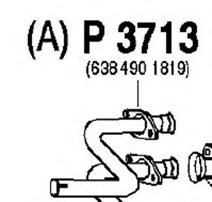 FENNO 3713 Труба вихлопного газу