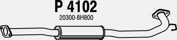 FENNO 4102 Середній глушник вихлопних газів