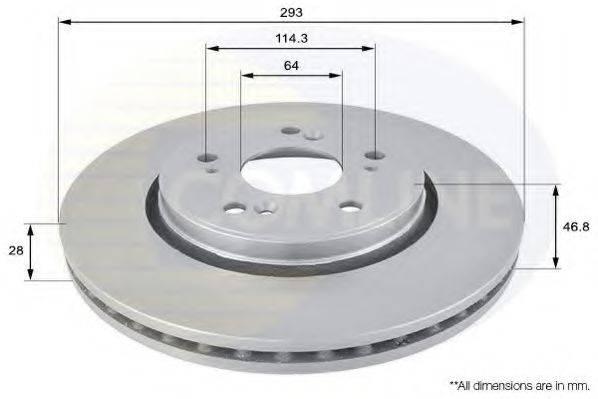 NK 202653 гальмівний диск