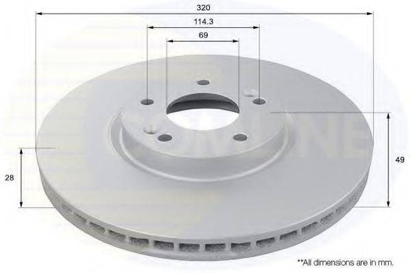METZGER 61102.1 гальмівний диск