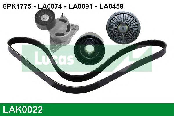 LUCAS ENGINE DRIVE LAK0022