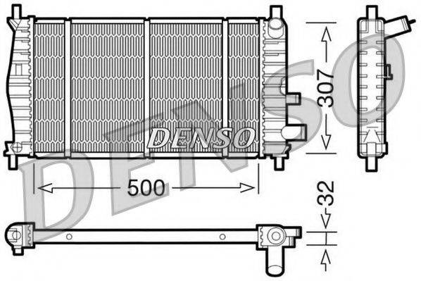 NPS 62085A Радіатор, охолодження двигуна
