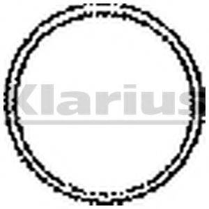 KLARIUS 410051 Прокладка, труба вихлопного газу