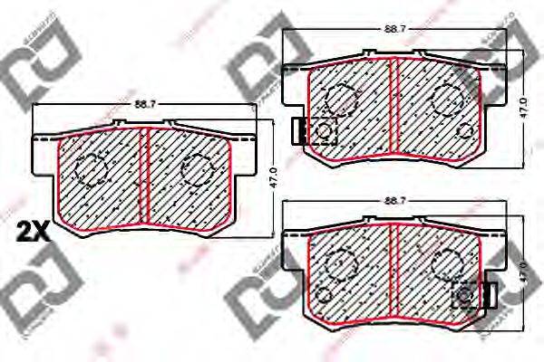 DJ PARTS BP1749