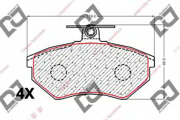 DJ PARTS BP1862