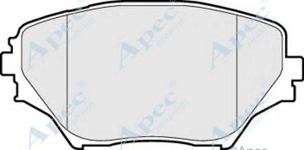 APEC BRAKING PAD1262