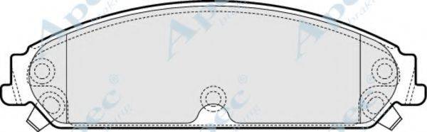 APEC BRAKING PAD1557