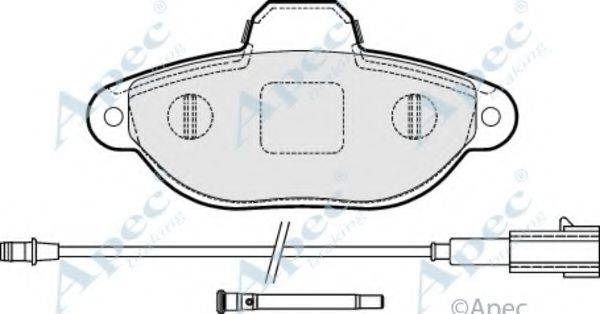 APEC BRAKING PAD1627