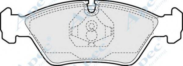 APEC BRAKING PAD376