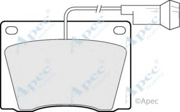 APEC BRAKING PAD554