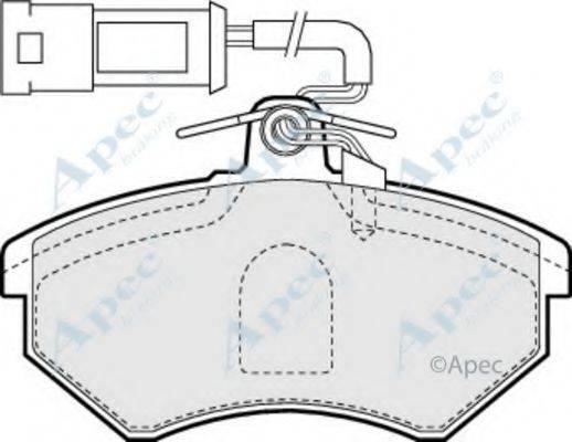 APEC BRAKING PAD708