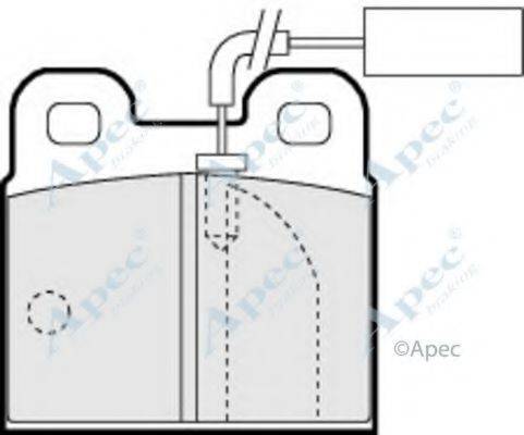 APEC BRAKING PAD767