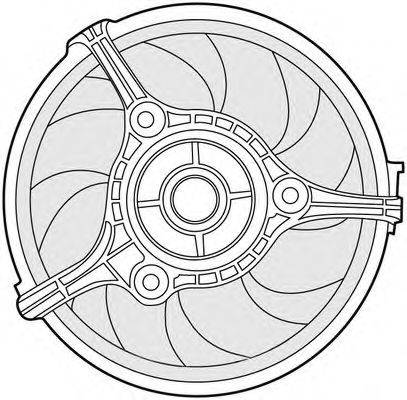 CTR 1209521 Вентилятор, охолодження двигуна