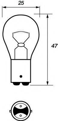 GE 1061 Лампа розжарювання, фара далекого світла; Лампа розжарювання, основна фара; Лампа розжарювання, протитуманна фара; Лампа розжарювання, ліхтар сигналу гальм./задній габ. вогонь; Лампа розжарювання; ліхтар освітлення номерного знака; Лампа розжарювання, задня протитуманна фара; Лампа розжарювання, фара заднього ходу; Лампа розжарювання, задній гаражний вогонь; Лампа розжарювання, освітлення салону; Лампа розжарювання, ліхтар встановлений у двері; Лампа розжарювання, ліхтар освітлення багажника; Лампа розжарювання, лампа підкапотна; Лампа розжарювання; освітлення щитка приладів; Лампа розжарювання, вогні стоянки / габаритні ліхтарі; Лампа, лампа читання