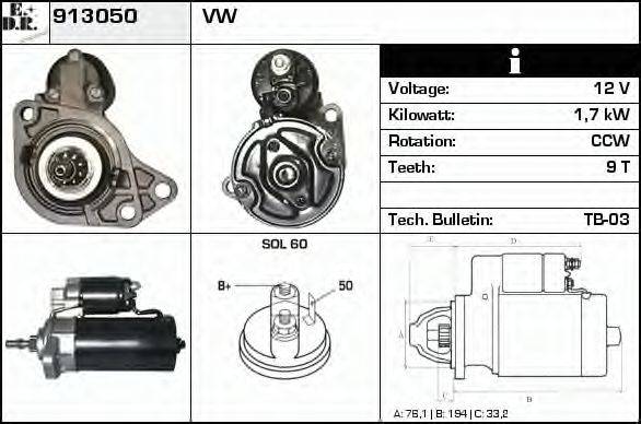 EDR 913050