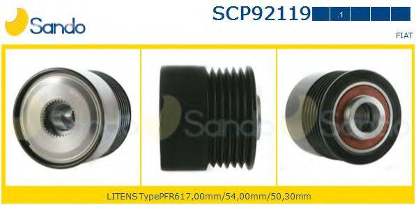 SANDO SCP921191 Ремінний шків, генератор