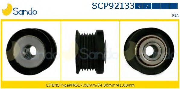 SANDO SCP921331 Ремінний шків, генератор