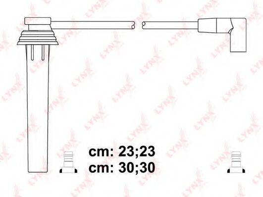 LYNXAUTO SPC1418 Комплект дротів запалювання