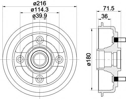 HELLA PAGID 8DT 355 300-851