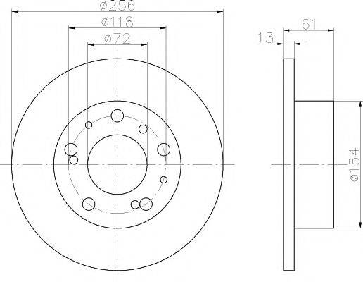 HELLA PAGID 8DD 355 100-701