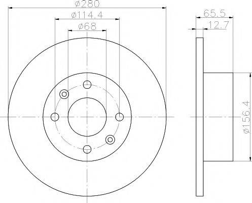 HELLA PAGID 8DD 355 100-751