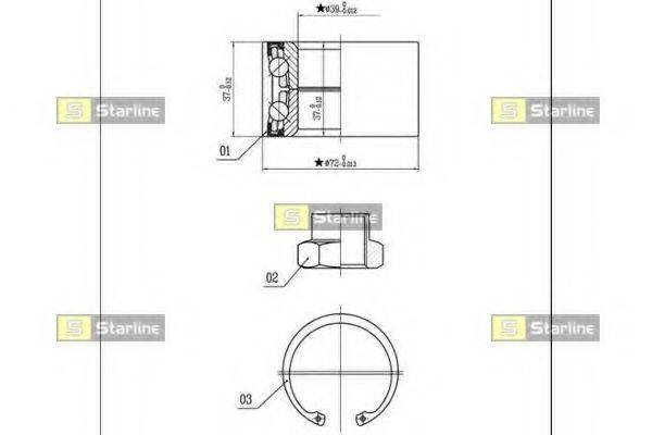 STARLINE LO 01432