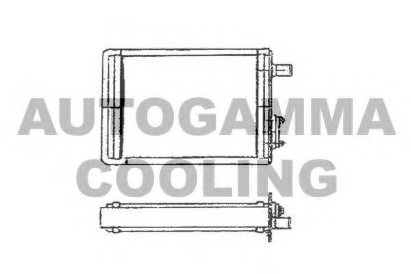 AUTOGAMMA 101649 Теплообмінник, опалення салону