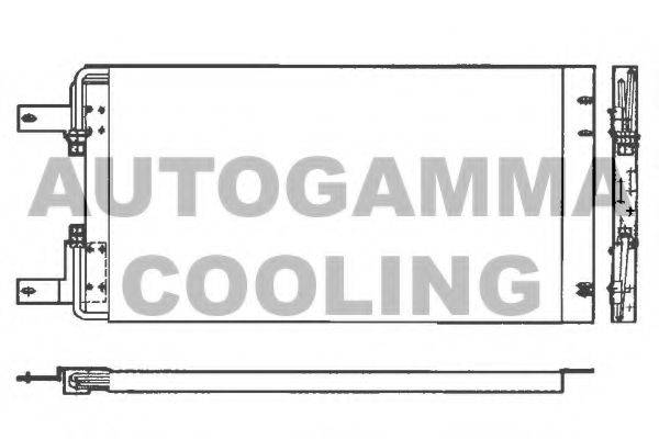 AUTOGAMMA 101825 Конденсатор, кондиціонер