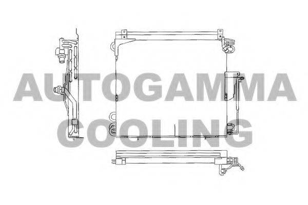 AUTOGAMMA 102689 Конденсатор, кондиціонер
