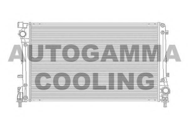 AUTOGAMMA 105370 Радіатор, охолодження двигуна