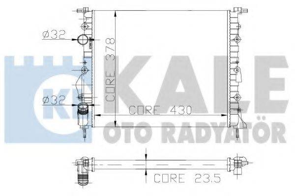 KALE OTO RADYATOR 109400