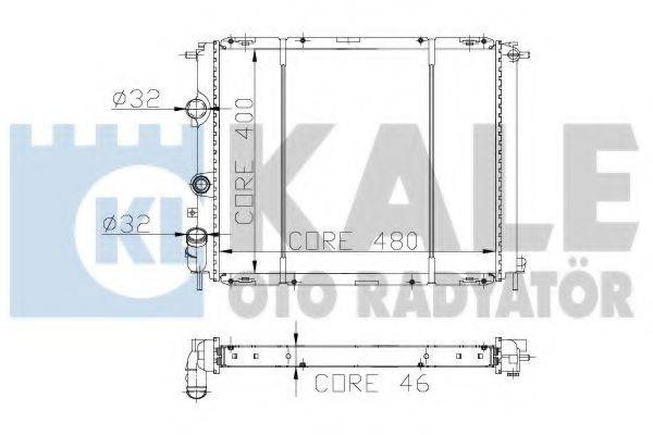 KALE OTO RADYATOR 162400