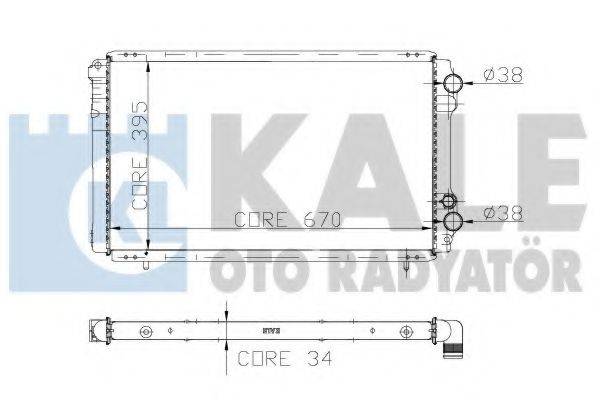 KALE OTO RADYATOR 208800