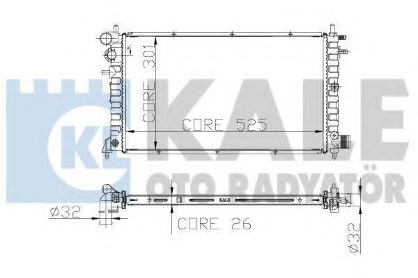 KALE OTO RADYATOR 217200