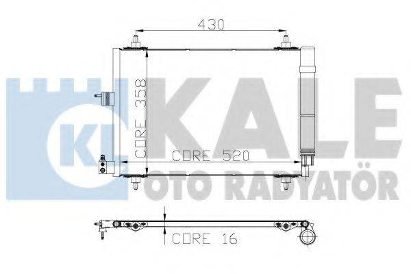 KALE OTO RADYATOR 243000