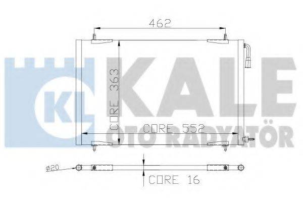 KALE OTO RADYATOR 248200