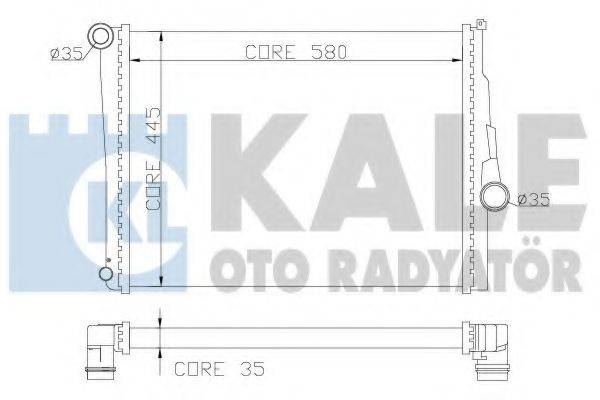 KALE OTO RADYATOR 354400