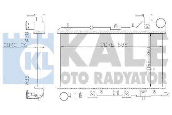 KALE OTO RADYATOR 364800